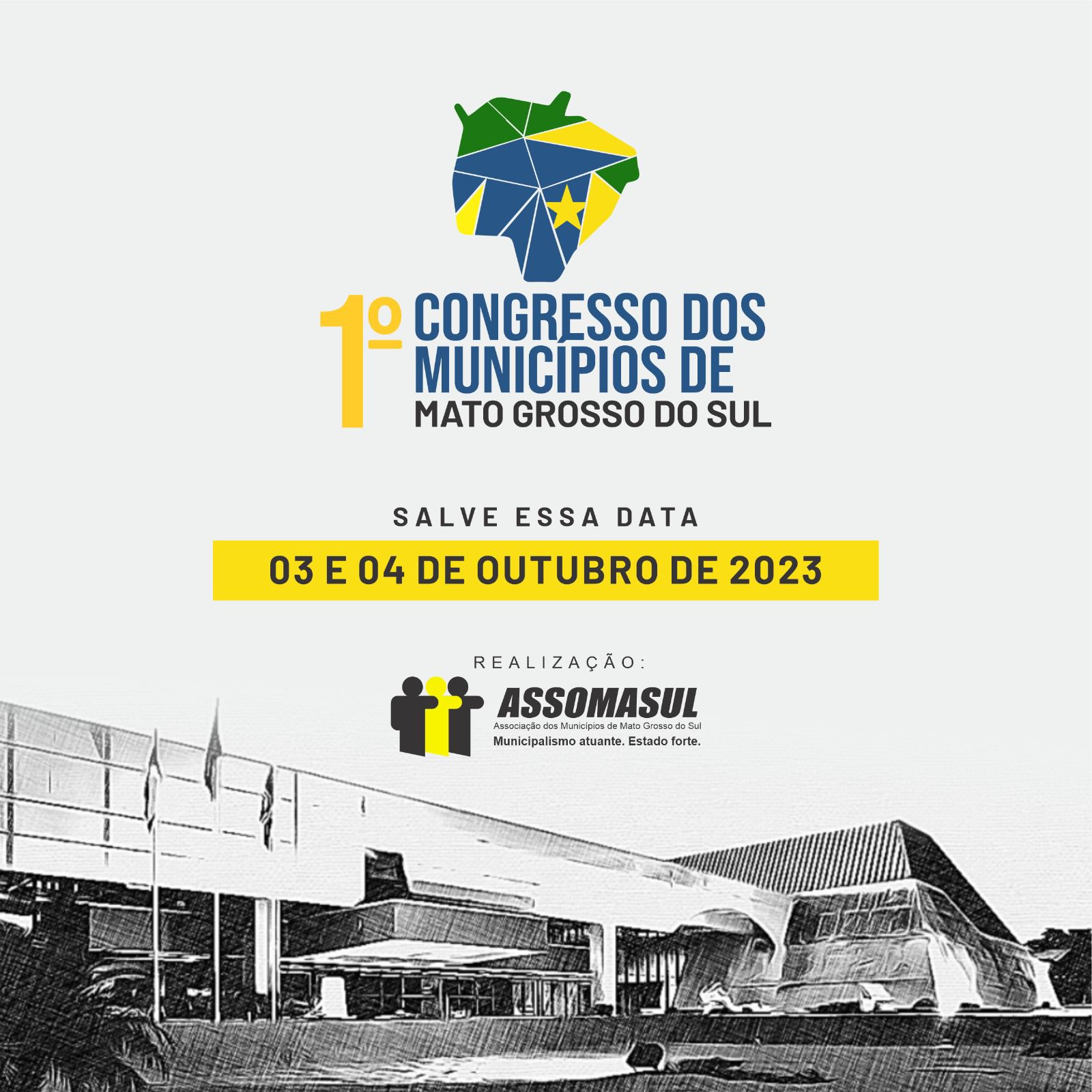 Assomasul anuncia o 1º Congresso dos Municípios de Mato Grosso do Sul: Impulsionando a Inovação na Gestão Pública