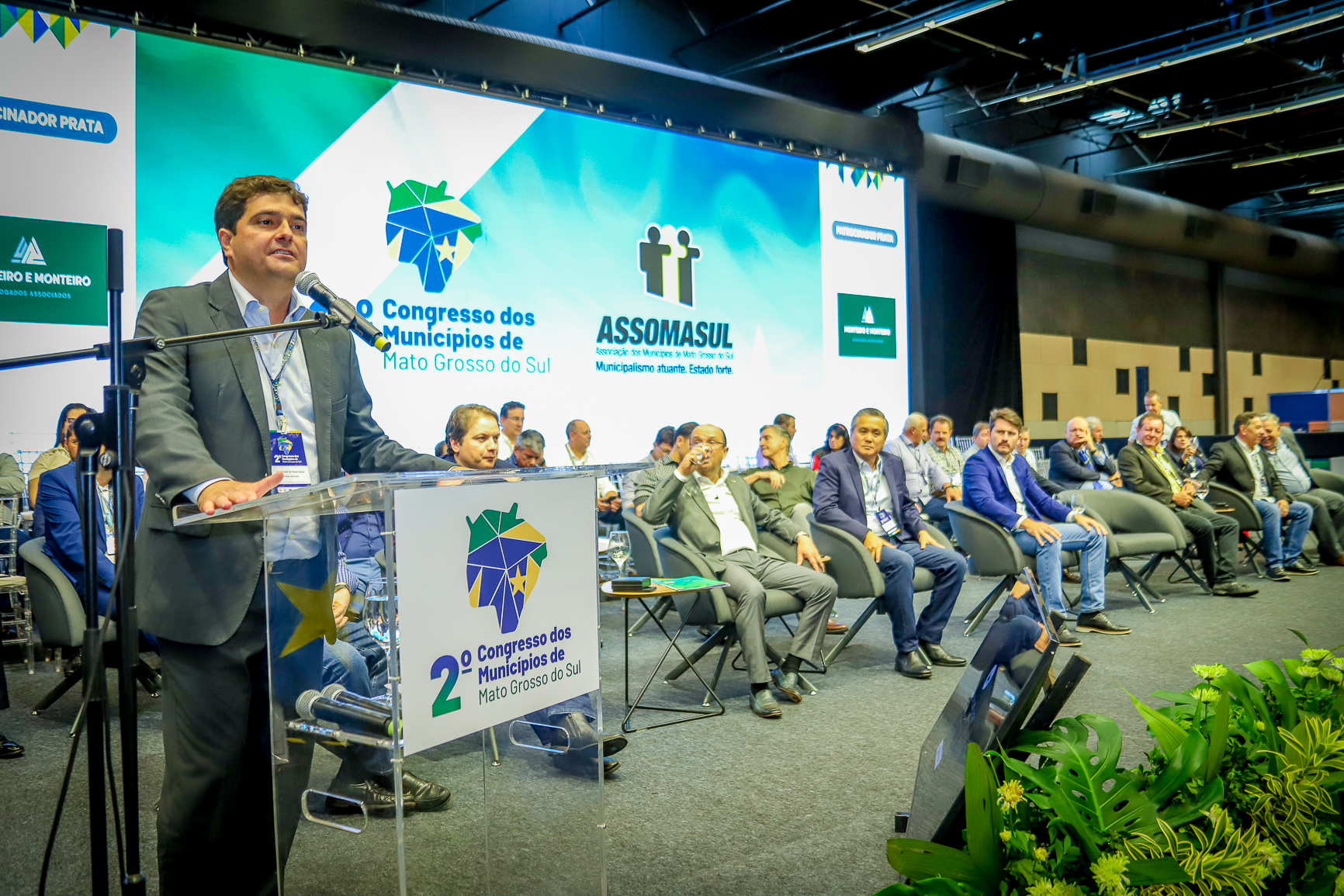 Abertura 2º Congresso dos Municípios de Mato Grosso do Sul