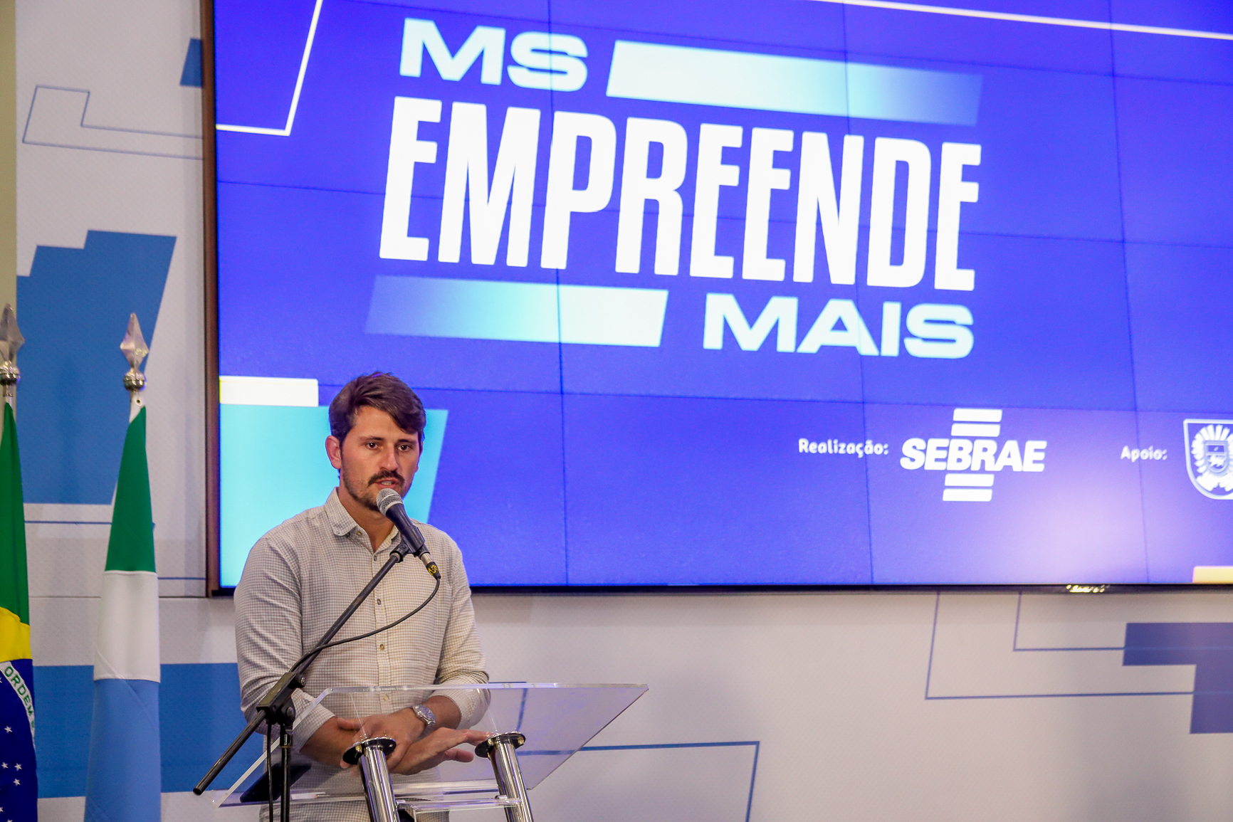 Presidente da Assomasul Thalles Tomazelli participa da 2ª edição do MS Empreende Mais no SEBRAE.