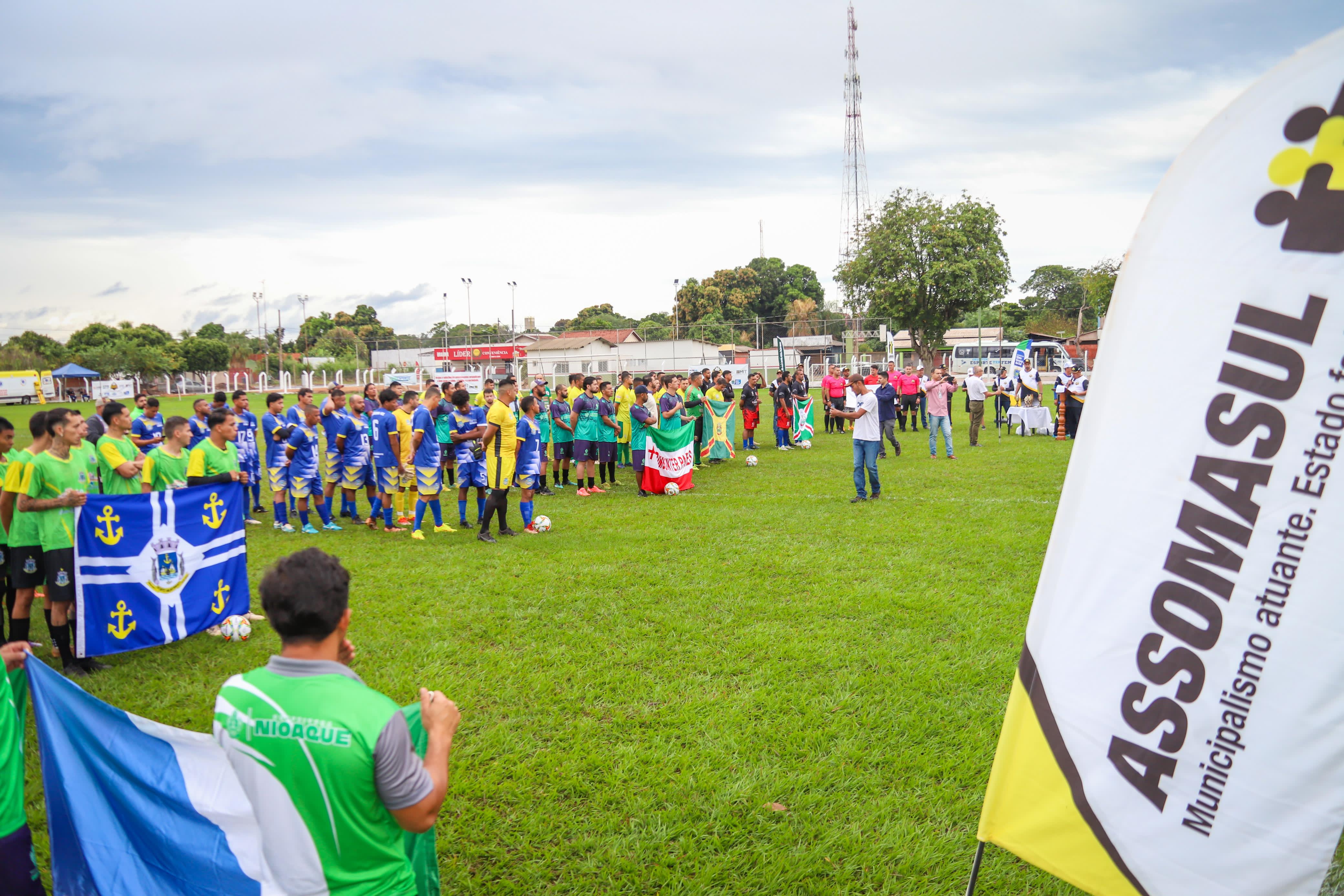 Em Corguinho, seis municípios abrem a segunda fase da Série B da Copa Assomasul