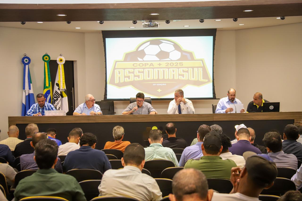 Veja as datas e sedes da segunda fase da Copa Assomasul
